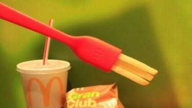French fry fork