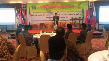Menag Lukman Hakim Saifuddin membuka kegiatan Halaqah (Sarasehan) Ulama ASEAN