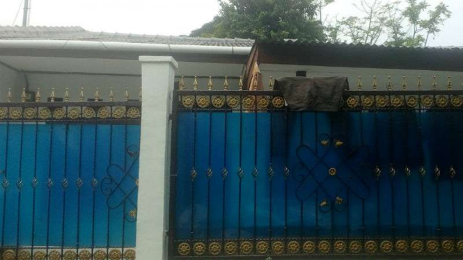 Rumah Ridwan Sitorus di Gang Swadaya 9 RT004 RW07, Kelurahan Cilangkap, Depok.