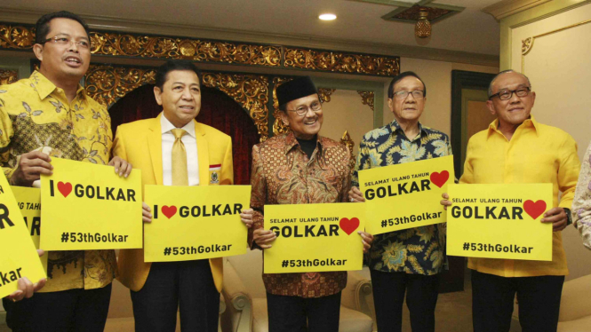 Ada BJ Habibie di Seminar Nasional Partai Golkar