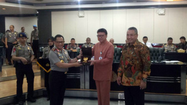 Kapolri, Menteri Desa, dan Mendagri MoU Dana Desa
