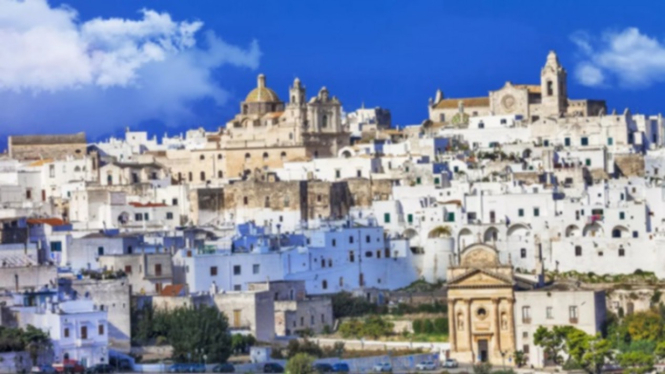Candela, kota kecil di Puglia Italia 