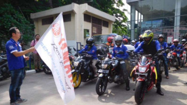 Komunitas motor serbu Bogor