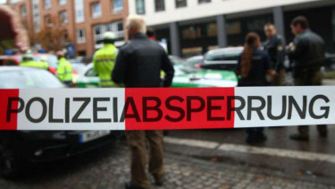 Lokasi serangan menggunakan pisau di Munich, Jerman
