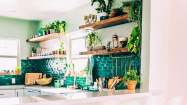 Ilustrasi Jungalow dapur