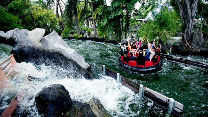 Arung Jeram Dufan, Ancol.