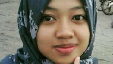 Mahasiswi UI, Lutviah Sari, yang hilang misterius.