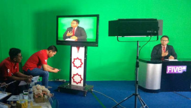 Lomba presenter di Universitas Pembangunan Nasional Veteran Jakarta.