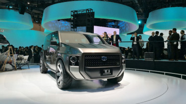 Toyota TJ Cruiser yang direncanakan akan bermesin hybrid.