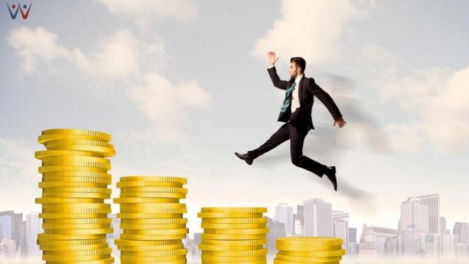 Ilustrasi mapan secara finansial.