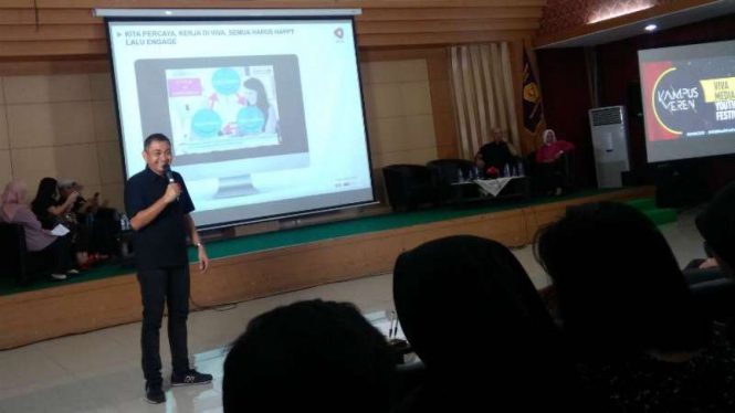 Vice President Human Capital PT Visi Media Asia Tbk, Ariyo Putro