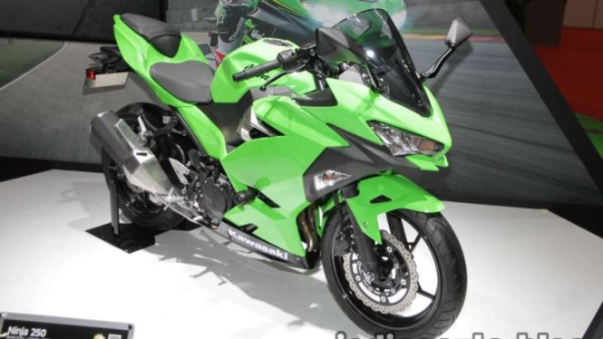 Kawasaki Ninja 250 terbaru muncul di Tokyo Motor Show 2017.
