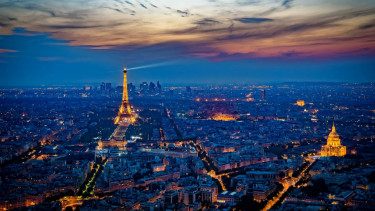 Pemandangan Kota Paris.