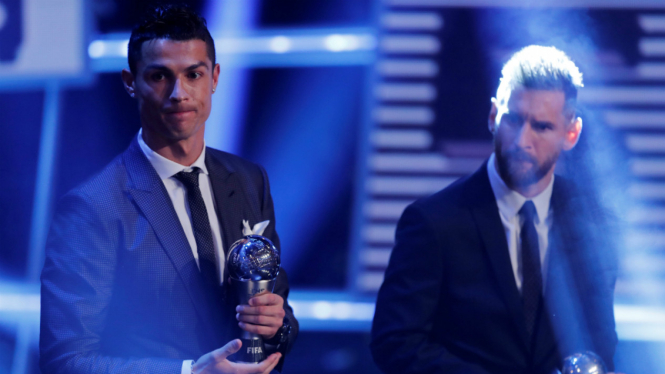 Cristiano Ronaldo dan Lionel Messi.