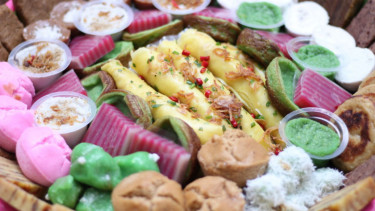 Ilustrasi kue tradisional.