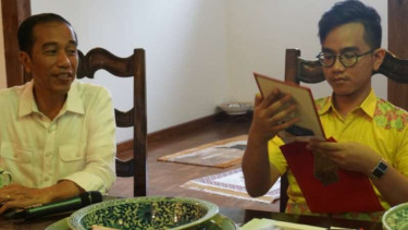 Keluarga Presiden Jokowi dan Gibran Rakabuming.