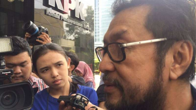 Politikus Golkar Yorrys Raweyai penuhi panggilan KPK
