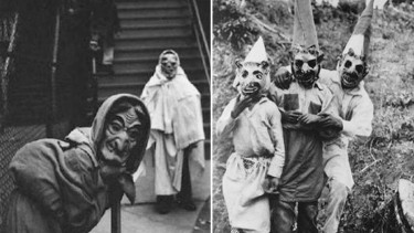 Topeng Halloween zaman dulu.
