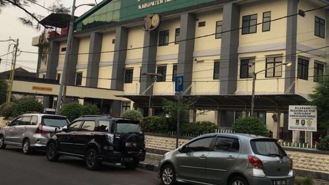 Suasana di RSU Tangerang, Banten.