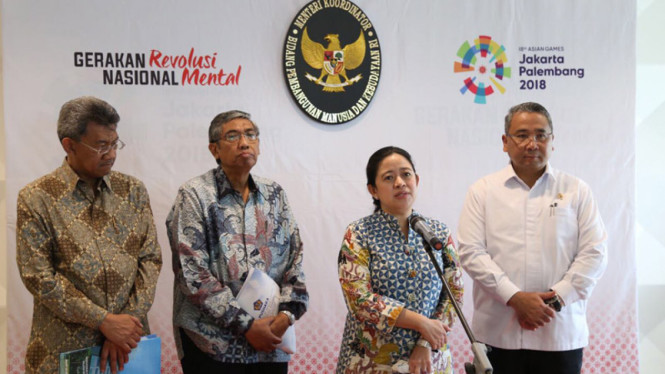 Menteri Koordinator Bidang Pembangunan Manusia dan Kebudayaan Puan Maharani