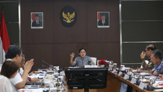Menteri Koordinator Bidang Pembangunan Manusia dan Kebudayaan Puan Maharani
