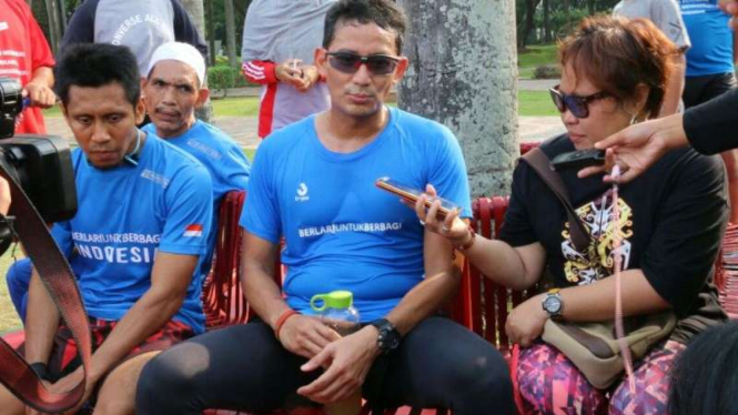 Wakil Gubernur DKI Sandiaga Uno