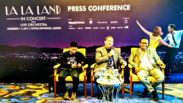 Jumpa pers konser La La Land