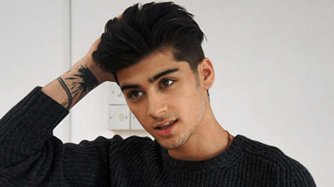 Gaya rambut pompadour Zayn Malik