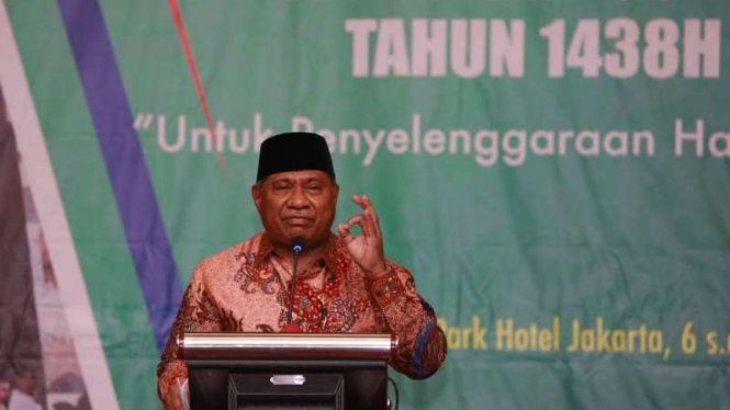 Rapat Kerja Nasional Evaluasi Penyelenggaraan Ibadah haji tahun 1438H/2017M