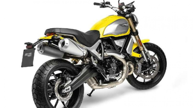 Ducati Scrambler terbaru.