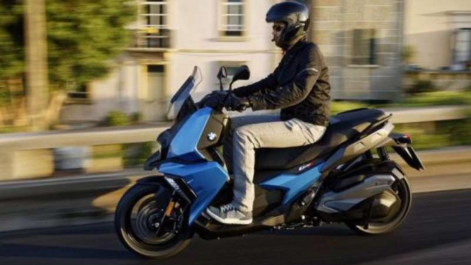 BMW C400X yang siap dirilis di Indonesia.