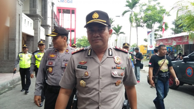 Kapolres Gianyar, AKBP, Djoni Widodo.