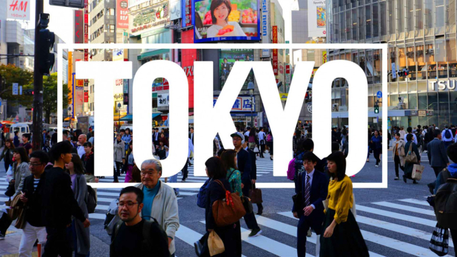 Wisata di Kota Tokyo, Jepang.