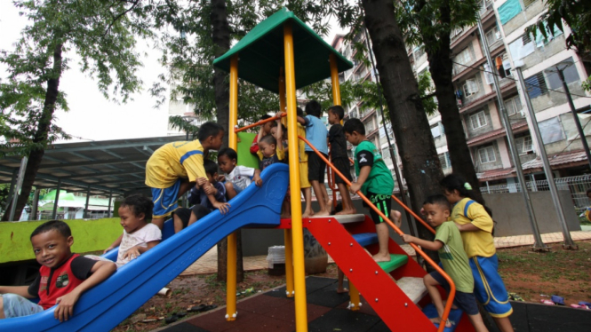 Salah satu RPTRA di Jakarta