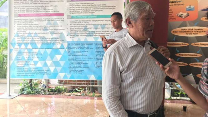 Ketua YPKP 65, Bedjo Untung.