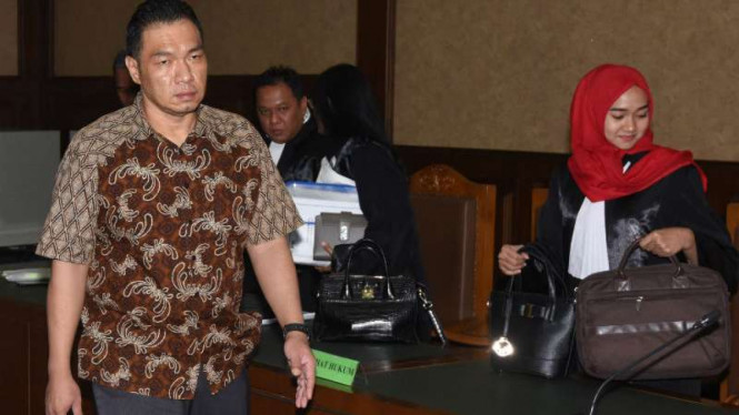 Komisaris PT Adhiguna Keruktama, Adi Putra Kurniawan.