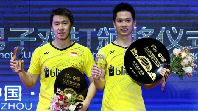 Ganda putra Indonesia, Kevin Sanjaya Sukamuljo/Marcus Fernaldi Gideon