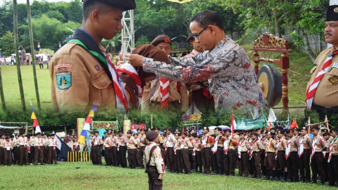 Lomba Perkemahan Pramuka Penggalang 2017.