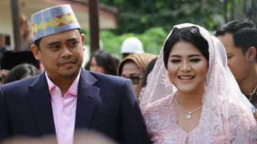 Kahiyang Ayu dan Bobby Nasution.
