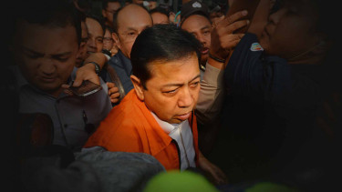 Terdakwa kasus korupsi KTP elektronik Setya Novanto