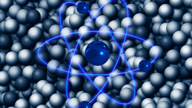 Ilustrasi atom