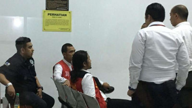 Ello di persidangan, Selasa, 21 November 2017.
