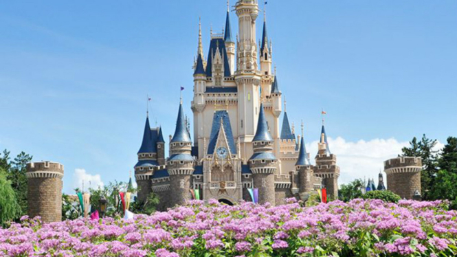 Ilustrasi Disneyland.