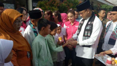Gubernur DKI Jakarta, Anies Baswedan, di SDN 12 Cilandak Barat, Jakarta Selatan, beberapa waktu lalu.