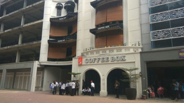 Outlet Coffee Box di Komplek OCBD Medan, tutup karena pernikahan Bobby-Kahiyang 