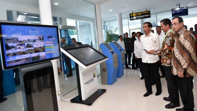 Peresmian Bandara Internasional Silangit