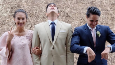 Nadine, Marcel, dan Mischa Chandrawinata