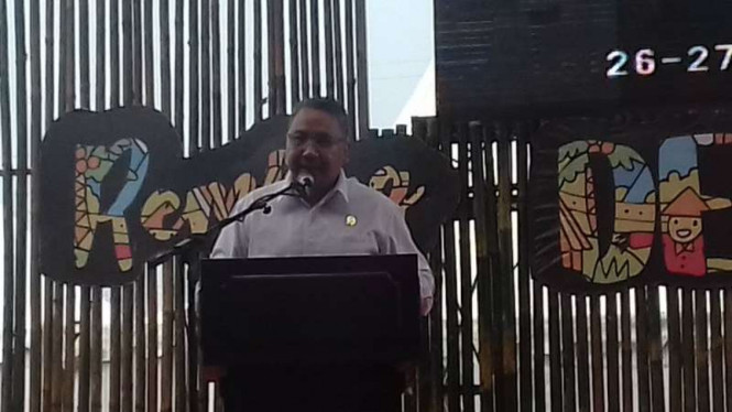 Menteri Desa Pembangunan Daerah Tertinggal dan Transmigrasi Eko Putro Sandjojo.