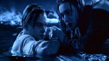 Salah satu adegan dalam film Titanic.