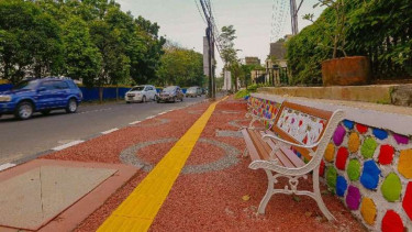 Jalan Veteran Kota Semarang ramah pejalan kaki